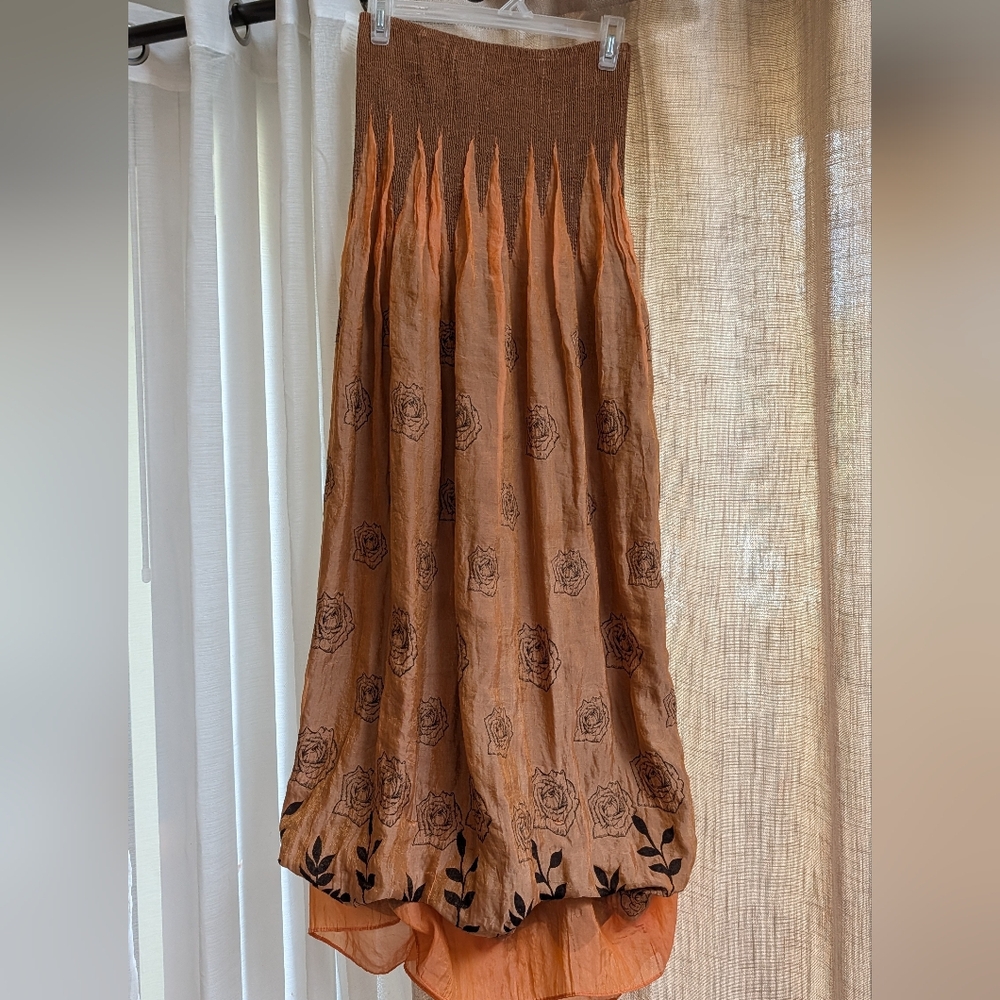 Lapis Anthropologie Dress
